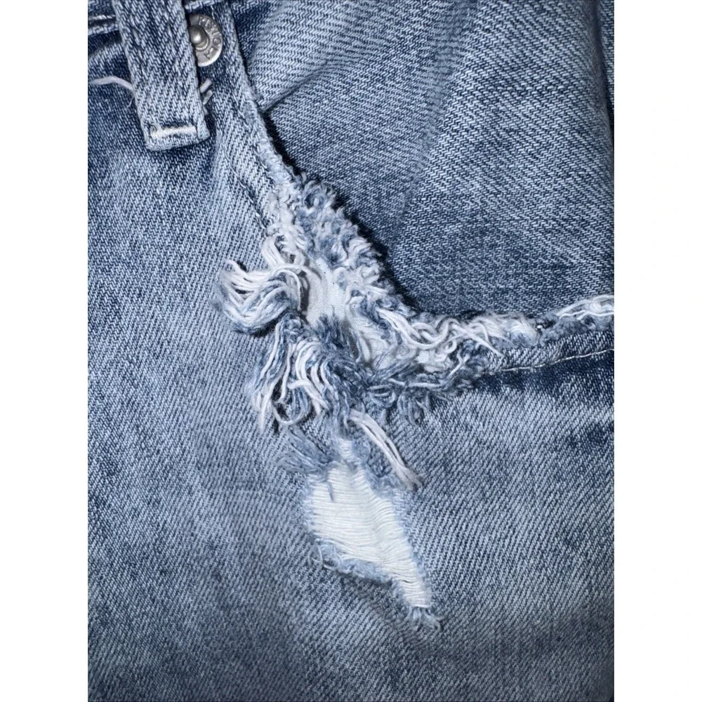 Pistola Jeans Presley High Rise Relaxed Womens 26 Roller Distressed Grunge BOHO